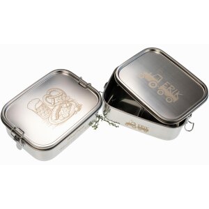Edelstahl Lunchbox 1200 ml – auslaufsicher mit persönlicher Gravur