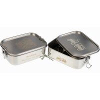 Stainless Steel Lunchbox 1200 ml – leakproof with custom engraving