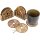 Oak Coasters Set of 6 | Geo Cut-Out | Holz Frank®