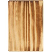 Besteckbehälter aus Fichtenholz – natur, geflammt oder lackiert – 14,5×10×10 cm