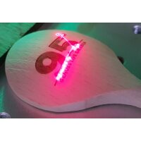 Laser engraving on wood - glass - stone - metal up to 20 cm²