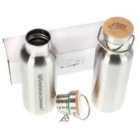 Isolierte Edelstahl-Trinkflasche 0,5 L mit FSC®...