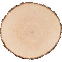 Wood Slice Photo Engraving 21–24 cm | Alder Laser