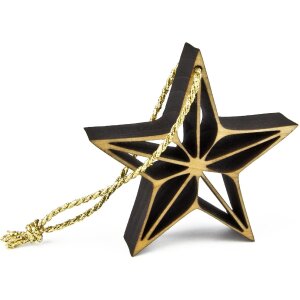 Star pendant, alder star filigree