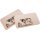 Cutting board FSC® alder 22.5 x 12.5 cm - cow