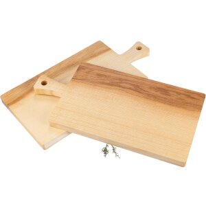 Schneidebrett mit Griff - Kern Esche - 40 x 20 x 2 cm geölt FSC®