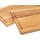 Wooden cutting board rectangular with juice groove made of oiled core ash FSC® certified - 40 x 25 x 2 cm