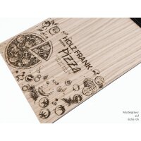 Wooden clipboard made of oak FSC®