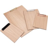 Wooden clipboard made of oak FSC®