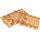 Wooden chopping block / chopping board made of end grain ash - 54 x 30 x 4 cm