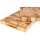Wooden chopping block / chopping board made of end grain ash - 54 x 30 x 4 cm