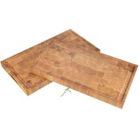 Holz-Hackblock / Hackbrett aus Stirnholz Eiche - 54 x 30...