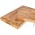Wooden chopping block / chopping board made of end grain oak - 54 x 30 x 4 cm