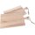 Cutting board with handle - Ash core - 40 x 20 x 2 cm raw with cord FSC®