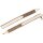 Hazelnut wood branch ballpoint pen with bark - A piece of nature in your hand - long cut-out