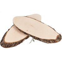 Bark slice alder oval 40 - 46 cm / bark board / tree...