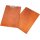 Wooden clipboard DIN A4 made of birch - lacquered in orange-brown