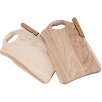 Schneidebrett mit Messerschlitz aus FSC® Esche mit...