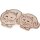 Schneidebrett aus FSC® Ahorn Holz in Tierform - Katze