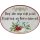 Wooden saying signs colorful printed 18 x 13 cm - Sorg, aber sorge nicht zu viel;