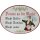 Holz Spruchschilder bunt bedruckt 18 x 13 cm - Frauen an die Macht: Macht Kaffee...