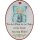 Wooden saying signs colorful printed 18 x 13 cm - From the cradle to the grave the drink is the only true thing.