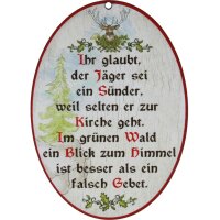 Wooden saying signs colorful printed 18 x 13 cm - You...