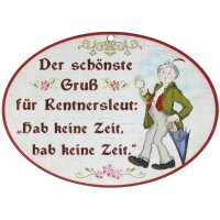 Holz Spruchschilder bunt bedruckt 18 x 13 cm - Der...