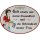 Wooden saying signs colorful printed 18 x 13 cm - God preserve my health and the working power of my wife
