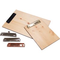 Holz Klemmbrett aus duftendem Zirbenholz | Viele Varianten