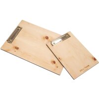 Holz Klemmbrett aus duftendem Zirbenholz | Viele Varianten