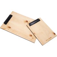 Holz Klemmbrett aus duftendem Zirbenholz | Viele Varianten