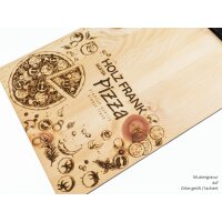 Holz Klemmbrett aus duftendem Zirbenholz | Viele Varianten