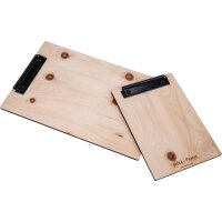 Holz Klemmbrett aus duftendem Zirbenholz | Viele Varianten