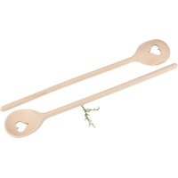 Holz Kochlöffel aus Buche – 30 cm –...