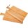 Cutting board with handle made of FSC® cherry wood, oiled 40 x 20 x 1.5 cm