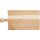 Cutting board with handle made of FSC® cherry wood, oiled 40 x 20 x 1.5 cm