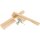 Long Maple Wood Comb with Handle – Gentle & Natural