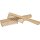 Long Maple Wood Comb with Handle – Gentle & Natural