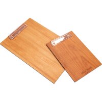 Holz Klemmbrett aus FSC® zertifiziertem Kirschbaum | Viele Varianten