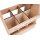 Wooden beer carrier made of FSC® alder with print: "Mens handbag"