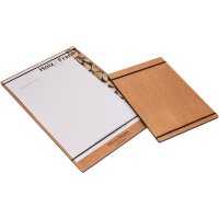 Holz Klemmbrett aus FSC® zertifizierter Buche...