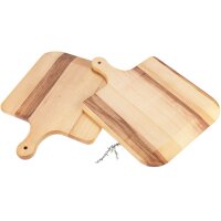 Pizzabrett aus FSC® Esche – mit Griff &...