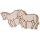 Schneidebrett aus FSC® Ahorn Holz in Tierform - Pferd