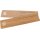 Oiled oak bookmark 150 x 35 x 0.7 mm - Edelweiss