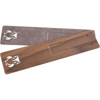 Holz Lesezeichen 150 x 35 x 0,7 mm aus Nussbaum...
