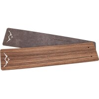 Wooden bookmark 150 x 35 x 0.7 mm oiled walnut - motif:...