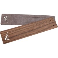 Wooden bookmark 150 x 35 x 0.7 mm oiled walnut - motif:...