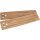 Wooden bookmark made of oiled oak 150 x 35 x 0.7 mm - Owl