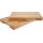 Oiled oak chopping block with recessed grips - 40 x 25 x 4 cm